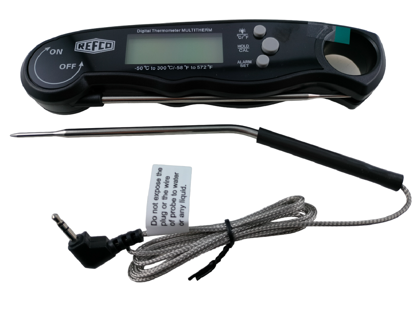 Termometr Ze Zintegrowaną I Zewnętrzną Sondą | REFCO MULTITHERM 406688