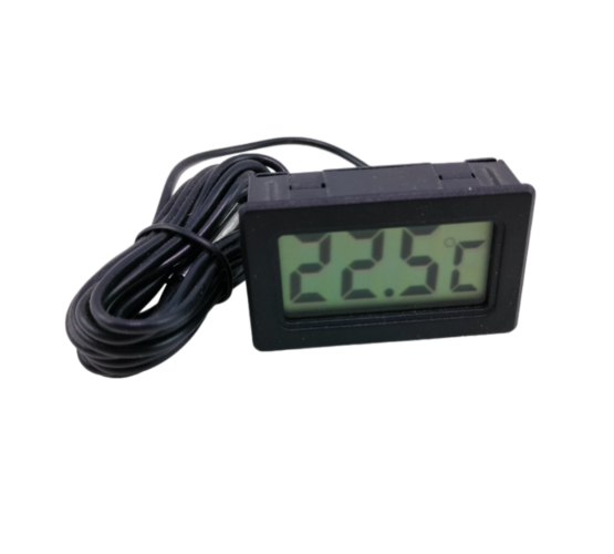 Wskaźnik Temperatury Termometr Elektroniczny Czarny | TPM-10