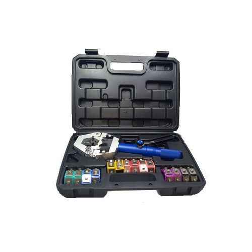 Zaciskarka Hydrauliczna Węży Przewodów Klimatyzacji Kpl. 7-Kamieni | RK1194