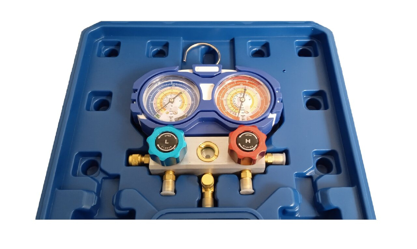 Zestaw Manometrów Do Czynników R449A R404A R448A R452A | VALUE VMG-2-R449A