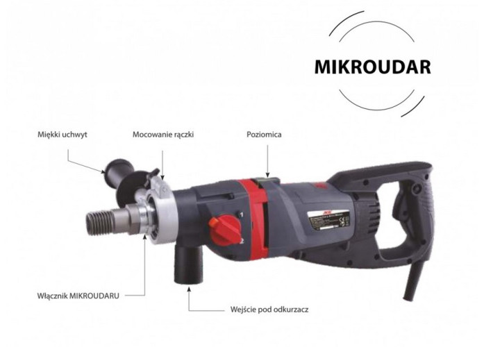 Wiertnica Diamentowa 1800W | AGP DM52D