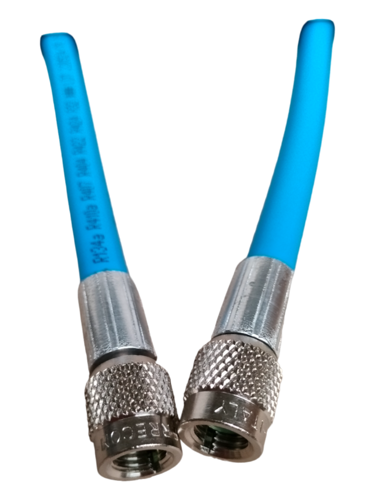 Przewód 1/4" X 1/4" 6M Niebieski Gwint Wewnętrzny | TB5136B