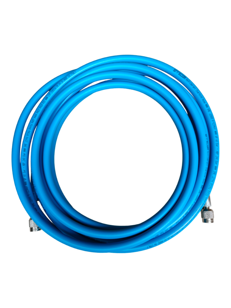 Przewód 1/4" X 1/4" 6M Niebieski Gwint Wewnętrzny | TB5136B