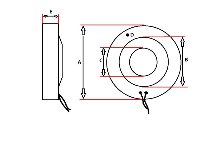 Cewka Sprężarki Klimy Panasonic H12A1A Mazda 112X66X42X32 12V | EC012