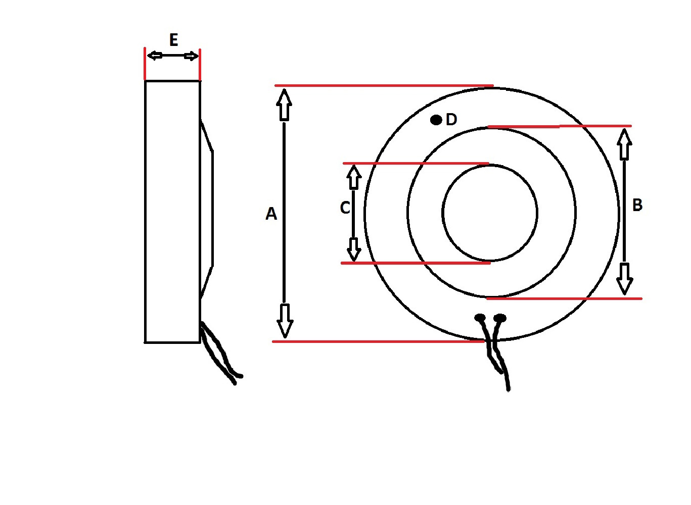 Cewka Sprężarki Klimy Panasonic H12A1A Mazda 112X66X42X32 12V | EC012