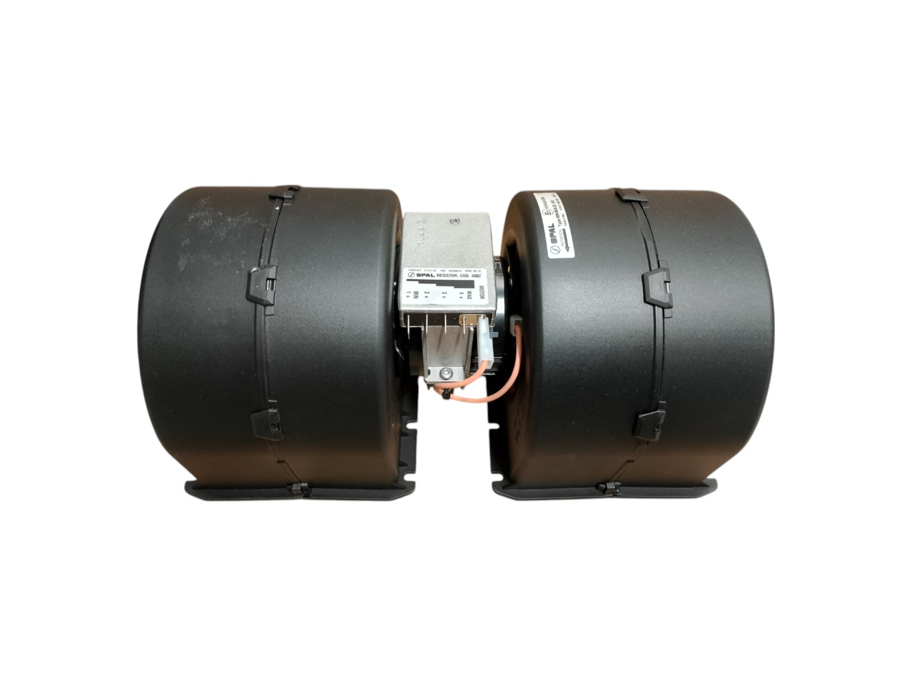 DMUCHAWA SPAL 009-B45-22, PODWÓJNA, 24V, 325x146x164mm