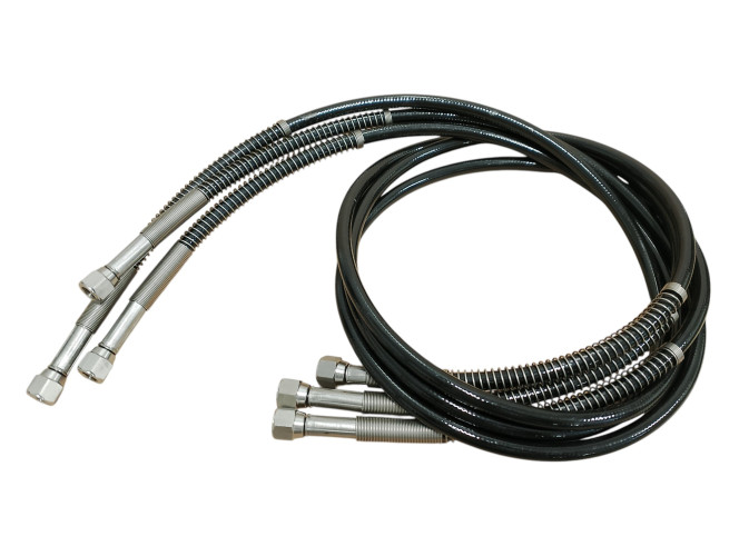 ZESTAW PRZEWODÓW TBK463 DO R744, 3 SZTUKI, GWINT 1/4" SAE