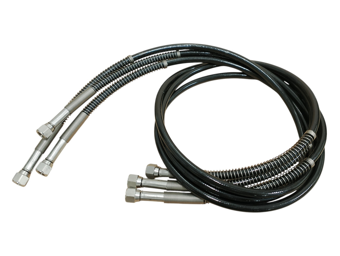 ZESTAW PRZEWODÓW TBK463 DO R744, 3 SZTUKI, GWINT 1/4" SAE