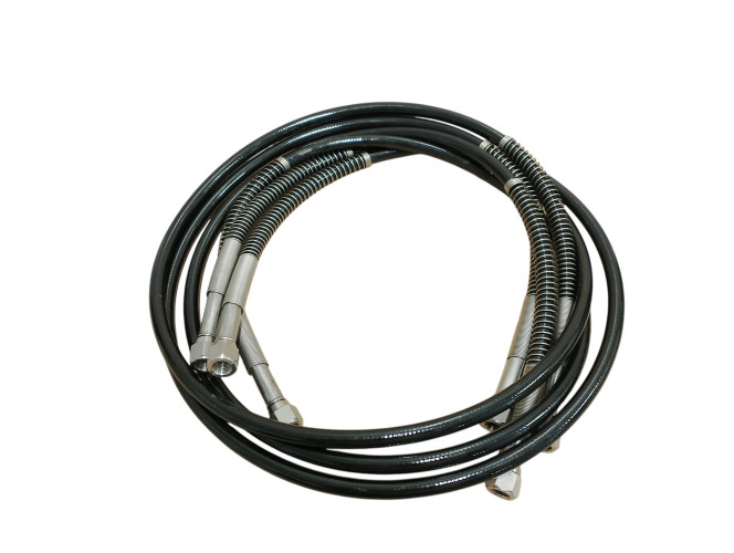 ZESTAW PRZEWODÓW TBK463 DO R744, 3 SZTUKI, GWINT 1/4" SAE