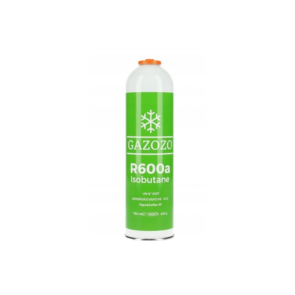 Zestaw do nabijania + R600a Gazozo 420g izobutan