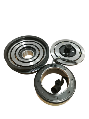 SPRZĘGŁO ES283 NAPĘD SPRĘŻARKI HCC/HALLA HS15, KOŁO 124mm, 4PK, 12V, HYUNDAI, KIA