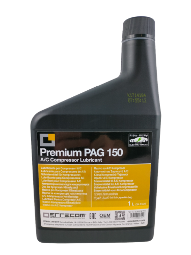 OLEJ PAG 150, 1L , DO SPRĘŻAREK KLIMATYZACJI, ERRECOM