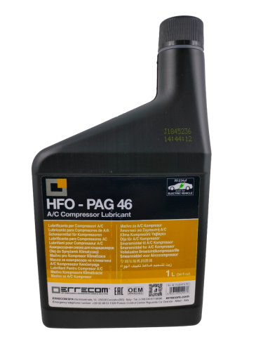 Olej Do Czynnika R-1234yf Odpowiednik Nd 12 | PAG HFO 46 1L