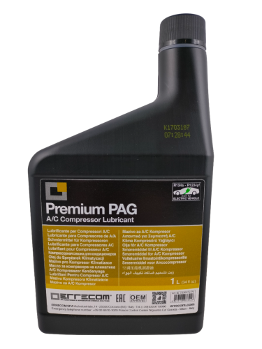 Olej Uniwersalny Do Układów Klimatyzacji R134a R1234yf Hybryd | PAG 1L