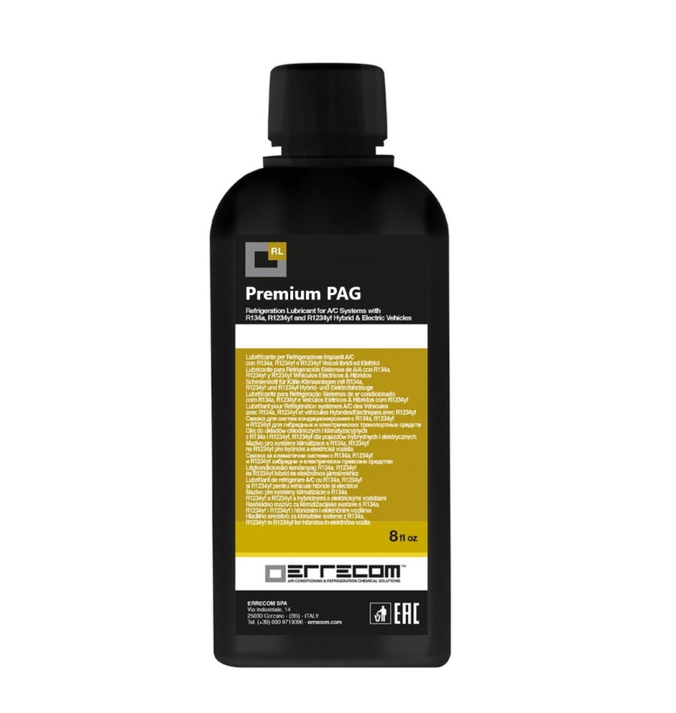 Olej Uniwersalny Do Układów Klimatyzacji R134a R1234yf Hev i Ev| PAG 250 ML